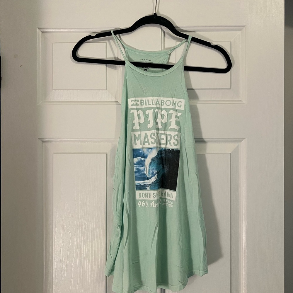 Billabong Mint Green Tank Top